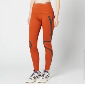 adidas by Stella McCartney TRUEPACE Long Tights Brick Women size M